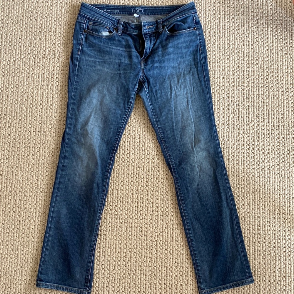 Loft jeans modern straight